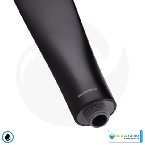 Handbrause Deluxe | Handduschkopf von ecoturbino® | schwarz