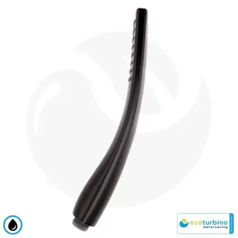 Handbrause Deluxe | Handduschkopf von ecoturbino® | schwarz