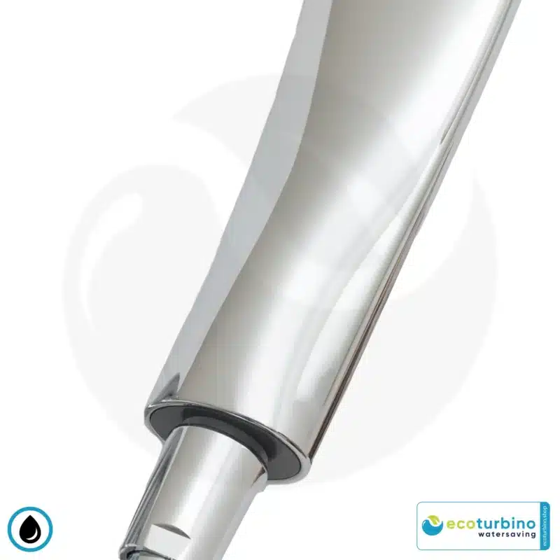 Handbrause Deluxe | Handduschkopf von ecoturbino® | silber