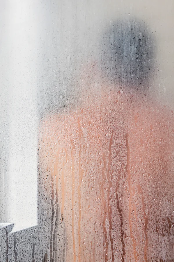 Wasserdampf Dusche