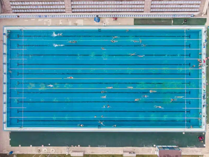 Olympia Schwimmbecken | 50x25x2 m Abmessungen