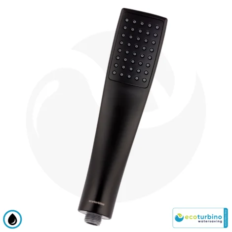 Handdusche Deluxe schwarz | ecoturbino®