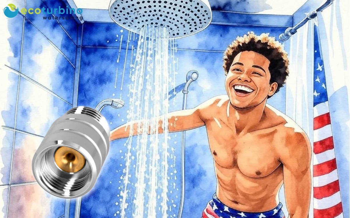 Power Shower USA | Präsident Trump weiß, wie man duscht - nur mit Super-Komfort-Power - und genau das liefert der ecoturbino Duschkopf