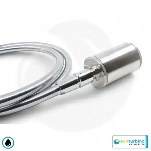 Detail Filtergehäuse mit ecoturbino | einfach an 1/2" Armatur anschrauben