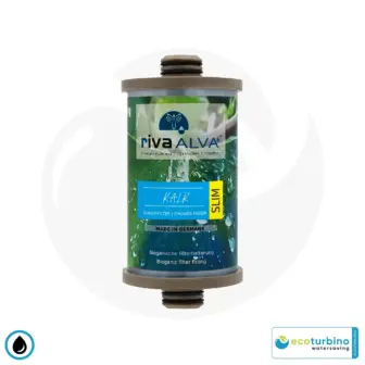 body+ riva Duschfiltereinsatz rivaALVA SLIM Kalkfilter Duschfilter