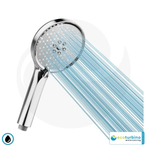 Cobbe Duschkopf getestet mit ecoturbino Wasserspar Adapter