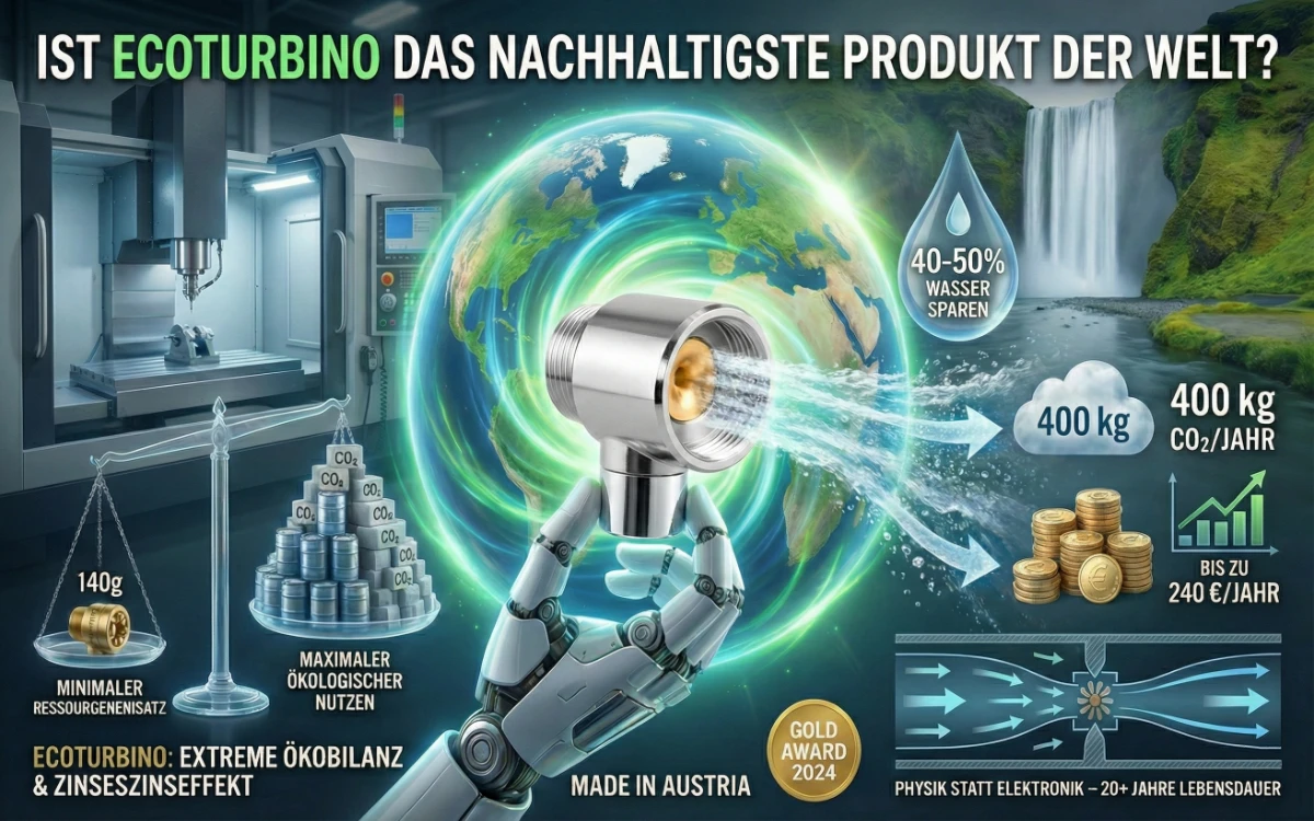 ecoturbino Nachhaltigkeit | Ist ecoturbino vielleicht das nachhaltigste Produkt der Welt?
