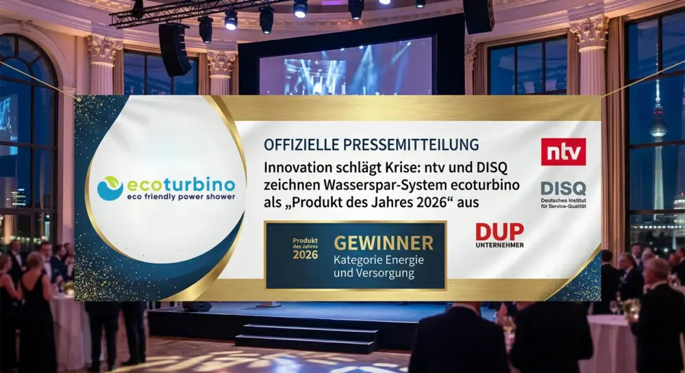 Auszeichnung Produkte des Jahres 2026 ecoturbino